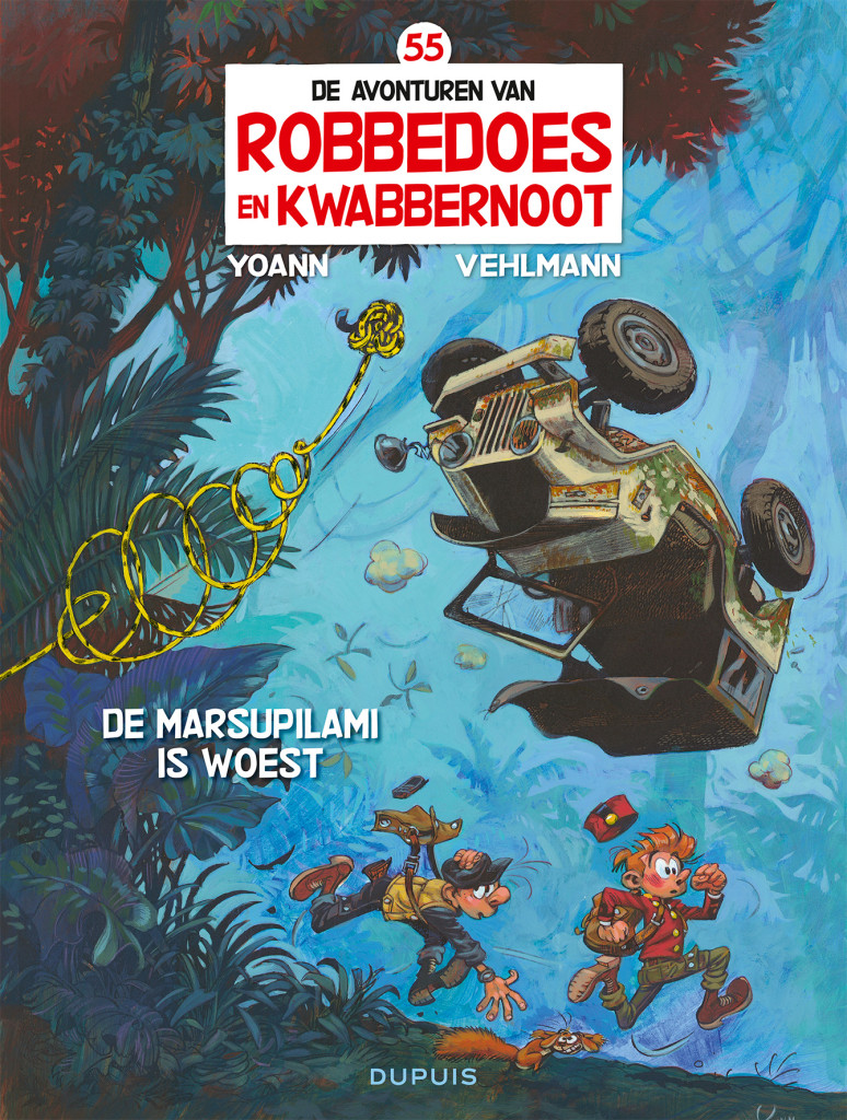 marsupilami, Robbedoes_Kwabbernoot_55_Marsupilami_woest_Kopen_bestellen