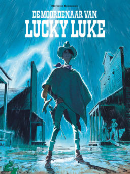 9782884713818, Moordenaar van Lucky Luke, Dargaud, Lucky Comics, Bonhomme, Strip, stripboek, stripverhaal, kopen, bestellen 70 jaar